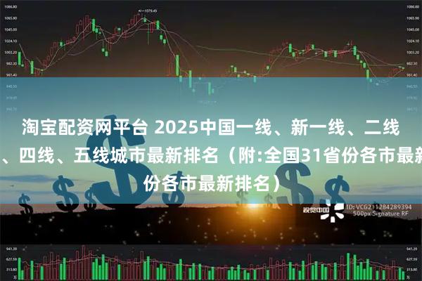 淘宝配资网平台 2025中国一线、新一线、二线、三线、四线、五线城市最新排名(附:全国31省份各市最新排名)