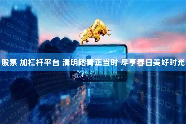 股票 加杠杆平台 清明踏青正当时 尽享春日美好时光